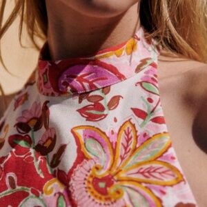 Sezane Astra Blouse Laguna - Size 2